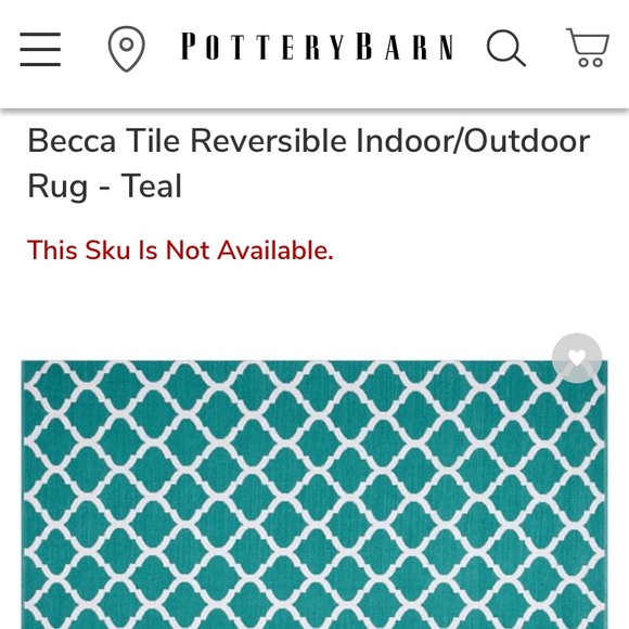 Pottery Barn Accents Pottery Barn Rugs Poshmark